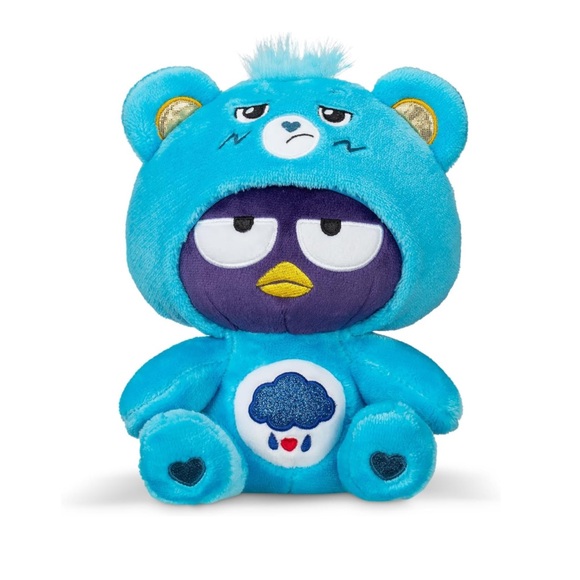 ⚡️NWT 8” Care Bears x Sanrio Badtz-maru as Grumpy Bear Plush - Picture 1 of 2